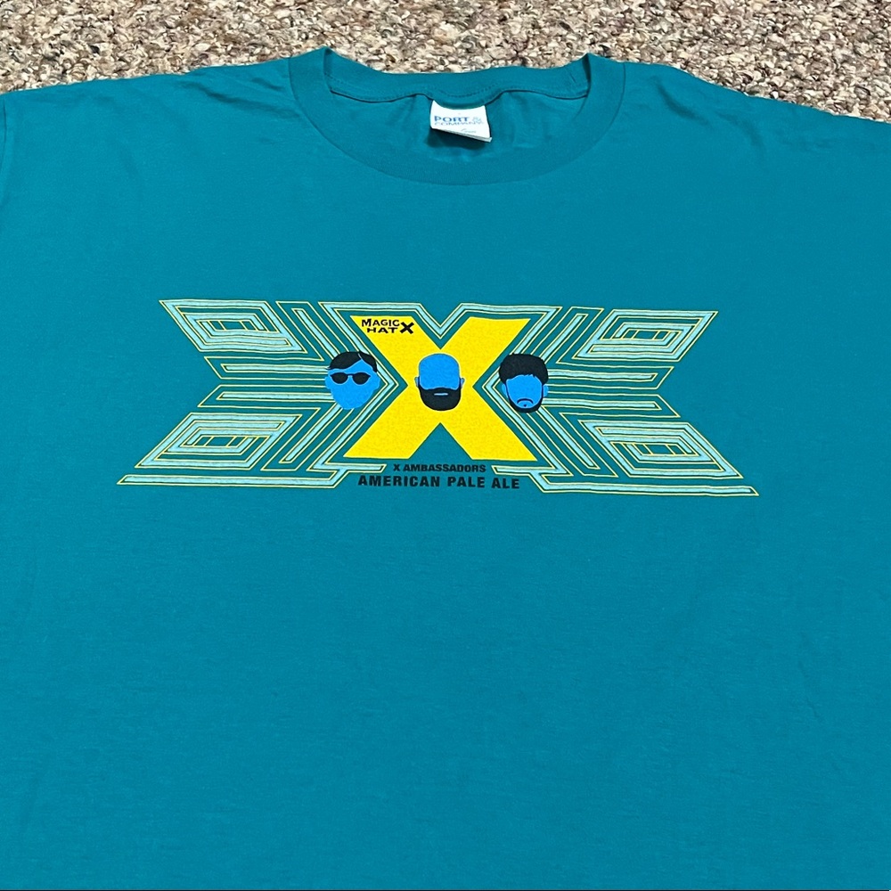 🎸 '19 X Ambassadors Band Magic Hat Brewery Collaboration NEVER WORN Tee